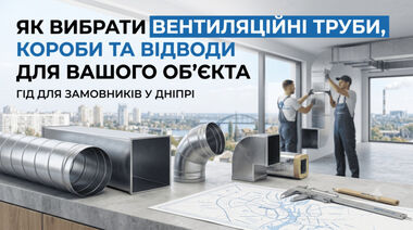 Как правильно выбрать воздуховоды и фасонные элементы для вентиляции